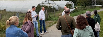 Espainiar estatuko hainbat ordezkari izan dira Oiartzunen lehen sektoreko praktika onak ezagutzen